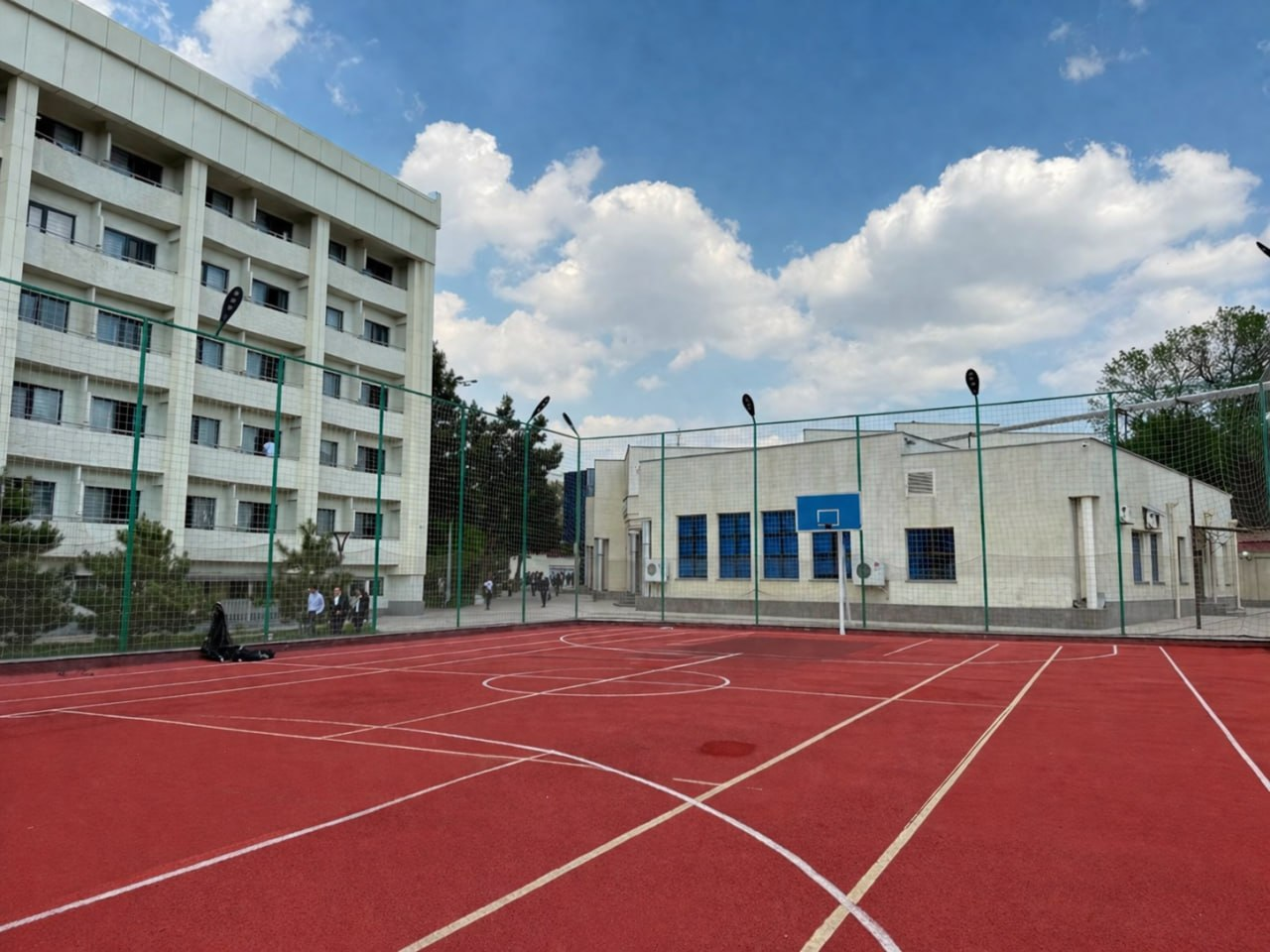 Outdoor Basketball Court